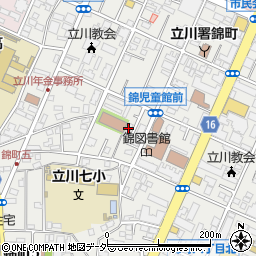 錦電設株式会社周辺の地図