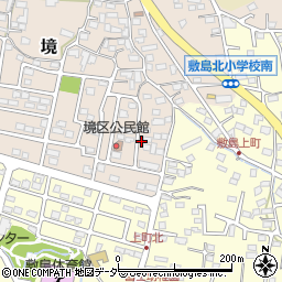 山梨県甲斐市境2043周辺の地図