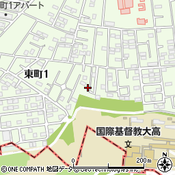 東京都小金井市東町1丁目18-15周辺の地図