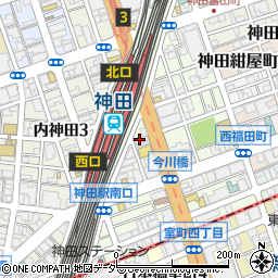 神田発酵所　鍛冶二丁周辺の地図