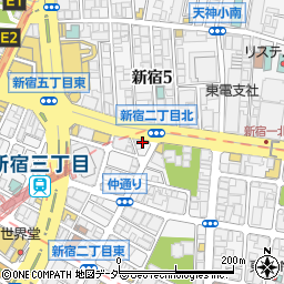 生タピオカ専門店 Celeb（セレブ） 新宿店周辺の地図