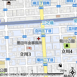 ファミリーマート本所立川３丁目店周辺の地図