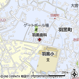 羽黒歯科医院周辺の地図