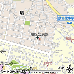 山梨県甲斐市境2072周辺の地図