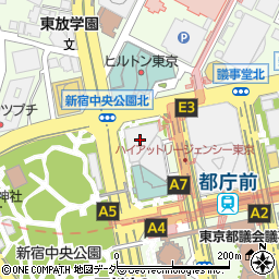 〒163-0722 東京都新宿区西新宿 新宿第一生命ビルディング（２２階）の地図