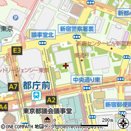 新宿三井ビルクリニック分院周辺の地図