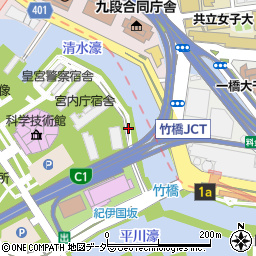 東京都千代田区北の丸公園4周辺の地図