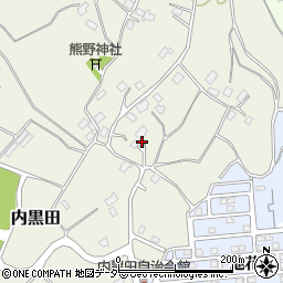 千葉県四街道市内黒田185周辺の地図