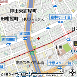 ＰＥＮ千代田区岩本町１丁目パーキング周辺の地図