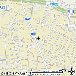 ファミリーマート小金井前原店周辺の地図