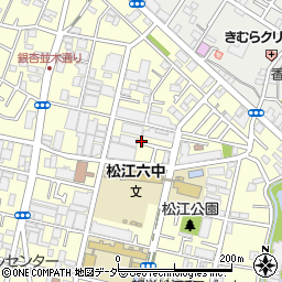 東京都江戸川区松江7丁目15周辺の地図