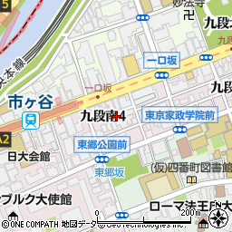 培風館本社ビル周辺の地図