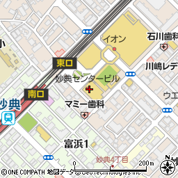 早稲田アカデミー妙典校周辺の地図