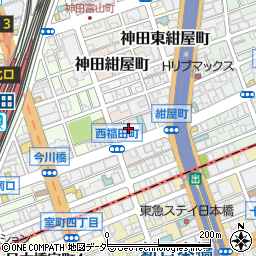 東京都千代田区神田紺屋町6-5周辺の地図