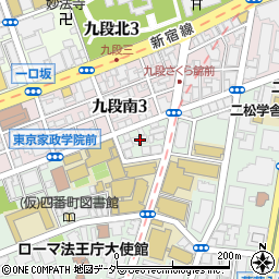 東京都千代田区三番町24-2周辺の地図