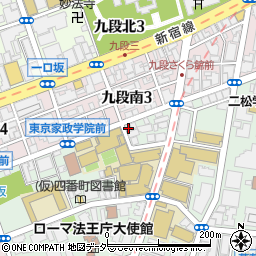 東京都千代田区三番町24-17周辺の地図
