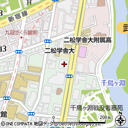 東京都千代田区三番町6-17周辺の地図