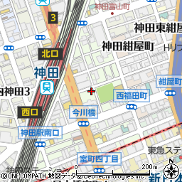 東京都千代田区鍛冶町2丁目3-7周辺の地図