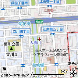 東京都墨田区江東橋5丁目10-3周辺の地図