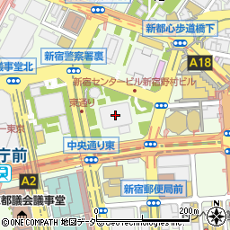 ＴＯＰＰＡＮエッジ株式会社　新宿登録センター周辺の地図
