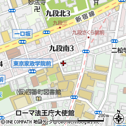 東京都千代田区三番町24-4周辺の地図
