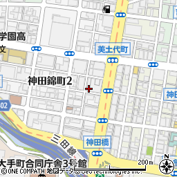 東京都千代田区神田錦町1丁目周辺の地図