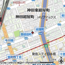 東京都千代田区神田紺屋町8周辺の地図