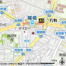 ＰＡＲＫＳ　ＰＡＲＫ新宿区荒木町駐車場周辺の地図