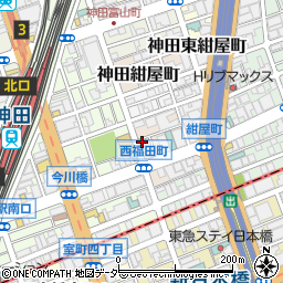 東京都千代田区神田紺屋町5周辺の地図