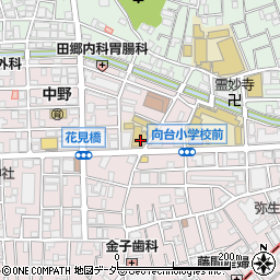 東京工芸大学　中野キャンパス３号館周辺の地図