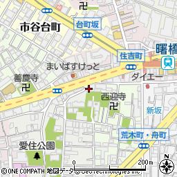 東京都新宿区愛住町22周辺の地図