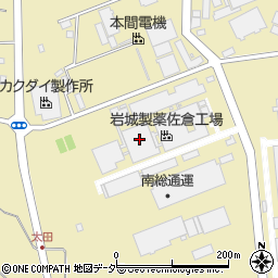 千葉県佐倉市太田2194周辺の地図