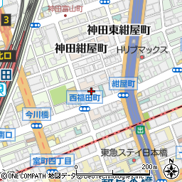 東京都千代田区神田紺屋町6周辺の地図