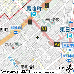東京都中央区日本橋横山町4周辺の地図