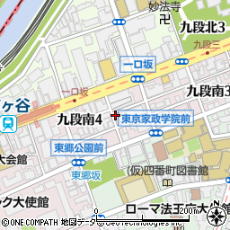 韓国料理 ジェ・イル周辺の地図