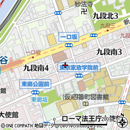 東京都千代田区九段南4丁目4周辺の地図