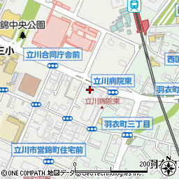 株式会社ＳＳコミュニティー立川支社周辺の地図