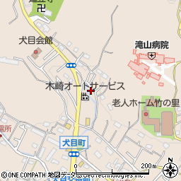 東京都八王子市犬目町625周辺の地図