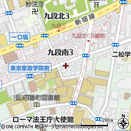 東京都千代田区三番町24-8周辺の地図