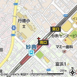 株式会社エイブル　妙典駅前店周辺の地図