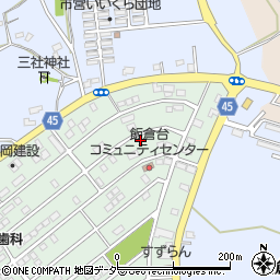 千葉県匝瑳市飯倉台9-25周辺の地図