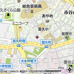 東京都新宿区富久町10周辺の地図