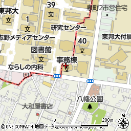 日本大学生産工学部　庶務課周辺の地図