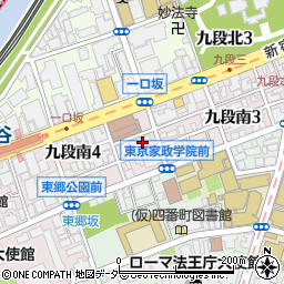 日本公認会計士協会　総務本部研修グループＣＰＥ事務局周辺の地図