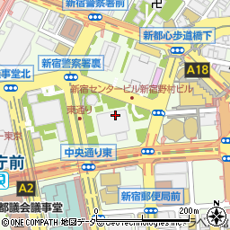株式会社結婚情報センター　新宿本店周辺の地図