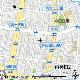 内神田１丁目パーキングメーター５周辺の地図