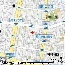 東京都千代田区内神田1丁目16周辺の地図