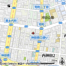 勝文社ビル周辺の地図