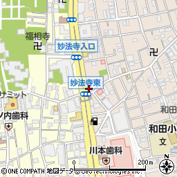 グランドスラム東高円寺周辺の地図