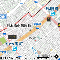 張記餃子房 小伝馬町店周辺の地図